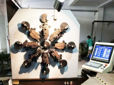 6.0線經(jīng)的無凸輪cnc電腦彈簧機(jī)